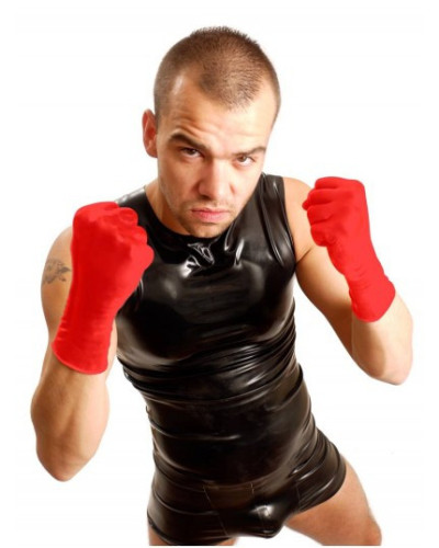 Gants Fist Wrist Rouge  Couleur principale:Rouge