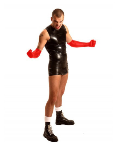 Gants Fist Elbow Rouge  Couleur principale:Rouge