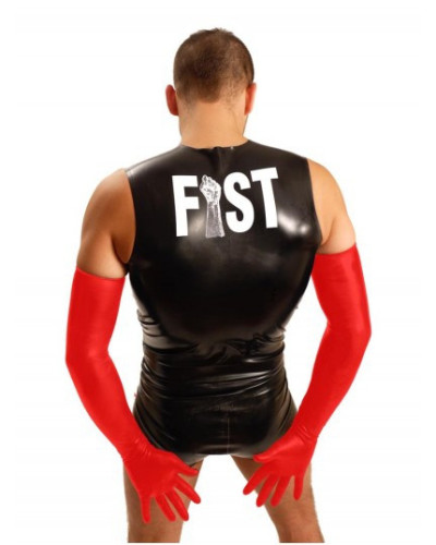 Gants Fist Shoulder Rouge  Couleur principale:Rouge