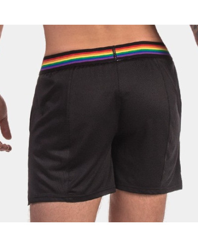 Short Barcode Pride Noir  Couleur principale:Noir