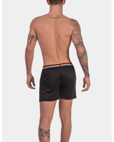 Short Barcode Pride Noir  Couleur principale:Noir