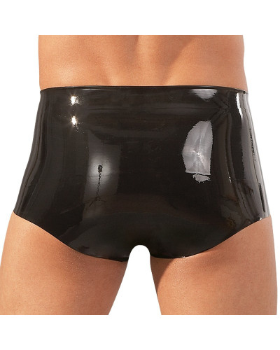 Short en latex avec Gaine de pénis 