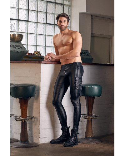 Pantalon HERCULE Noir  Couleur principale:Noir