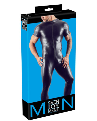Combinaison avec Zip HADES Noire  Couleur principale:Noir