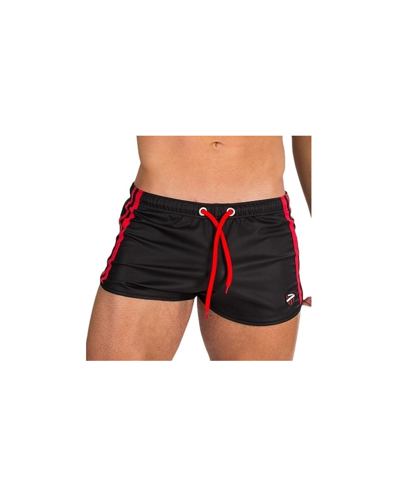 Short BYRON Laboratory Noir-Rose  Couleur principale:Noir Couleur secondaire:Rose