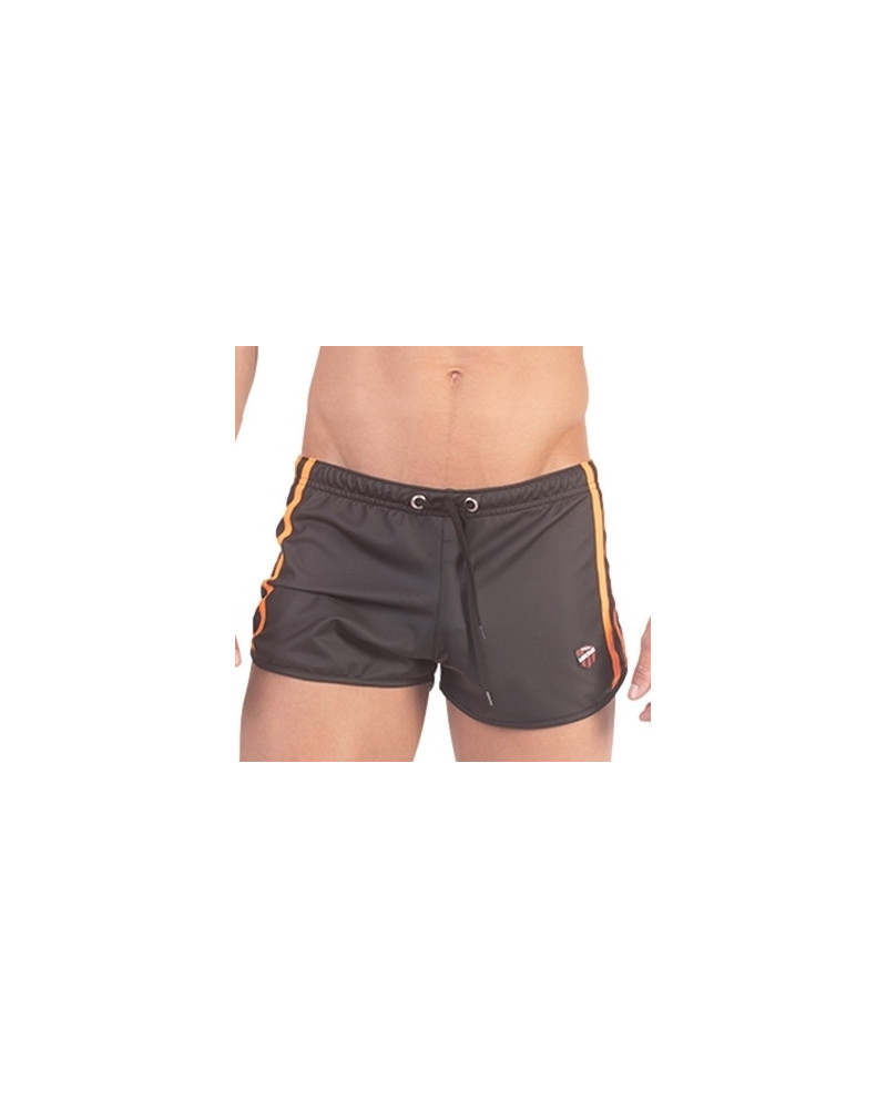 Short BYRON Laboratory Noir-Orange  Couleur principale:Noir Couleur secondaire:Orange