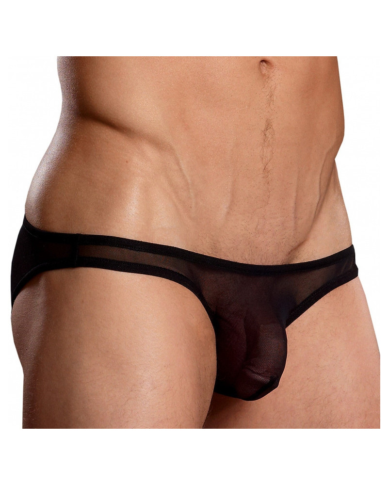 Bikini BRAZILIAN POUCH Noir  Couleur principale:Noir