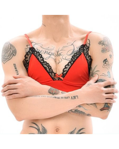 Lingerie Hommes  Couleur principale:Rouge Couleur secondaire:Noir