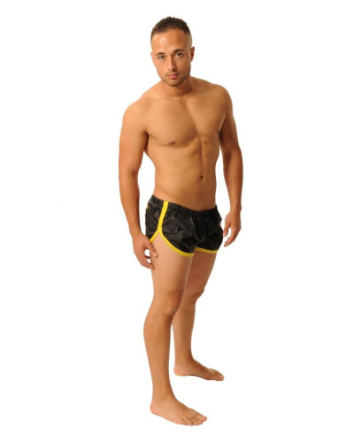 Short  Couleur principale:Noir Couleur secondaire:Jaune