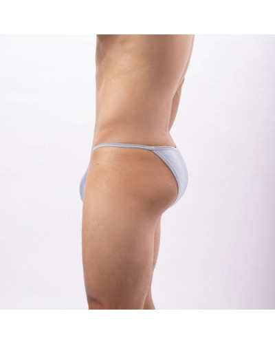 Tanga Show Bello Argenté  Couleur principale:Gris
