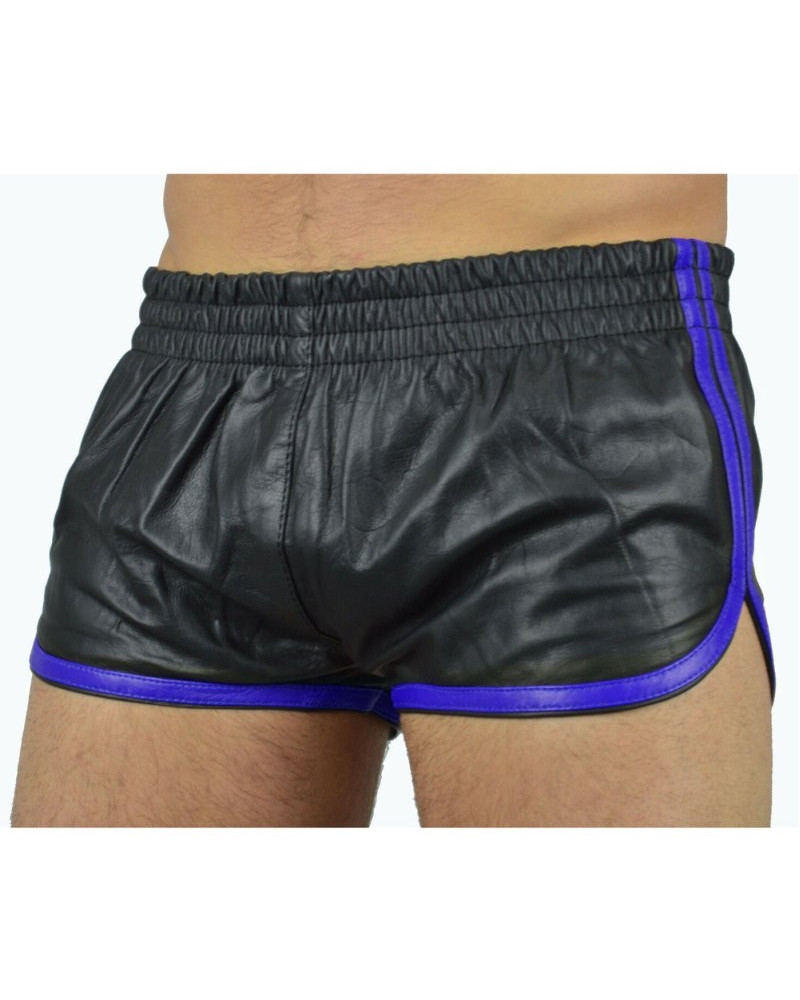 Short  Couleur principale:Noir Couleur secondaire:Bleu