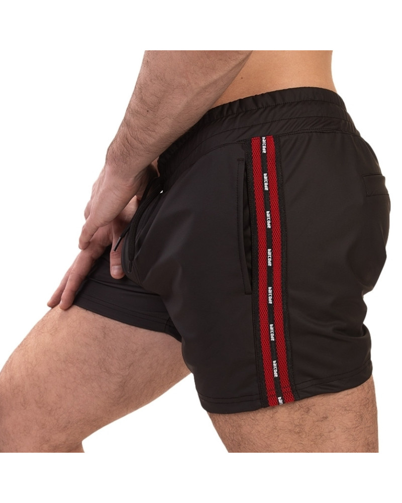 Short  Couleur principale:Noir Couleur secondaire:Rouge