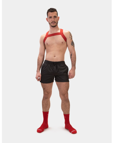 Short  Couleur principale:Noir Couleur secondaire:Rouge