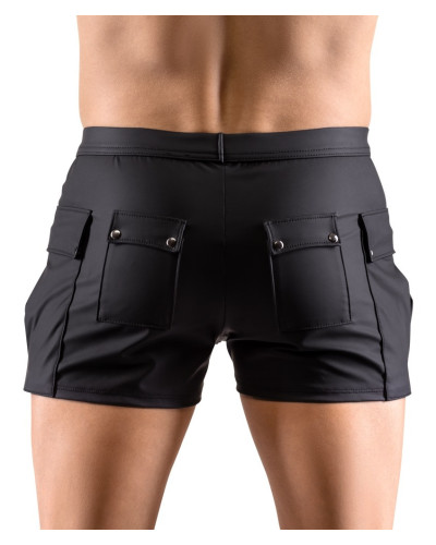 Short avec poches Junio Noir  Couleur principale:Noir