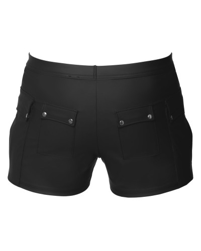 Short avec poches Junio Noir  Couleur principale:Noir