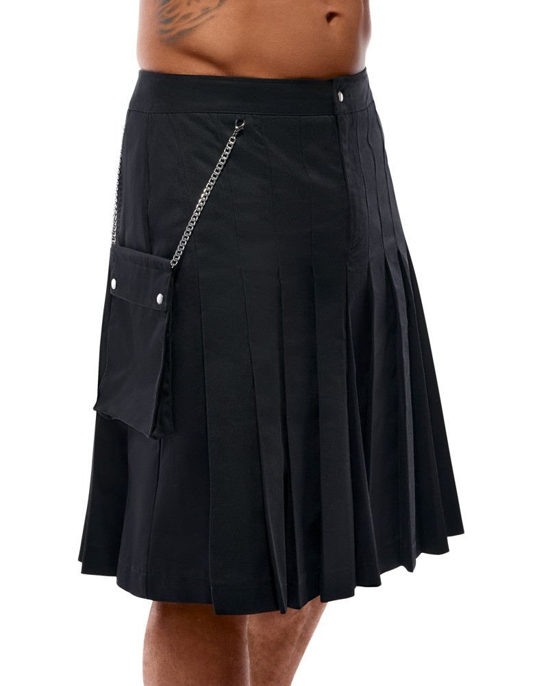 Kilt Hommes  Couleur principale:Noir