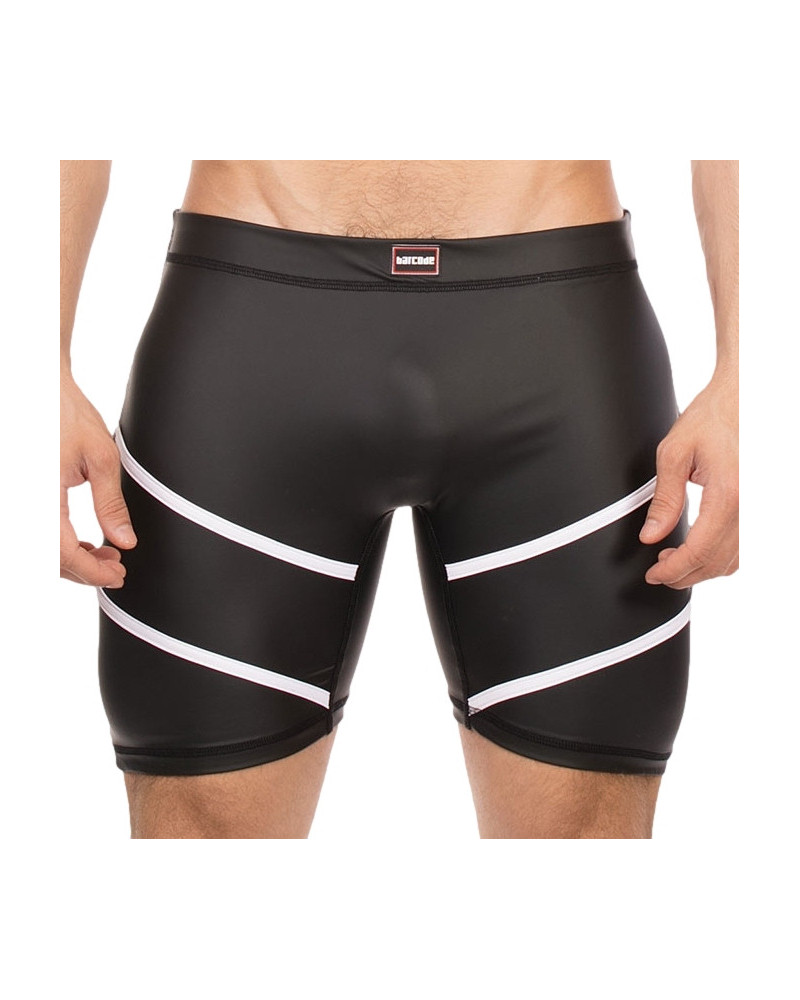 Short Nuru Noir-Blanc  Couleur principale:Noir Couleur secondaire:Blanc