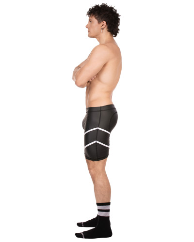 Short Nuru Noir-Blanc  Couleur principale:Noir Couleur secondaire:Blanc