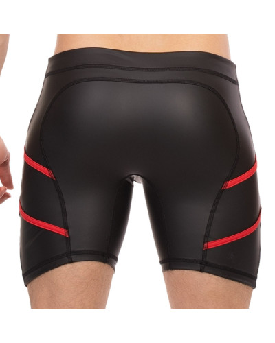 Short Nuru Noir-Rouge  Couleur principale:Noir Couleur secondaire:Rouge