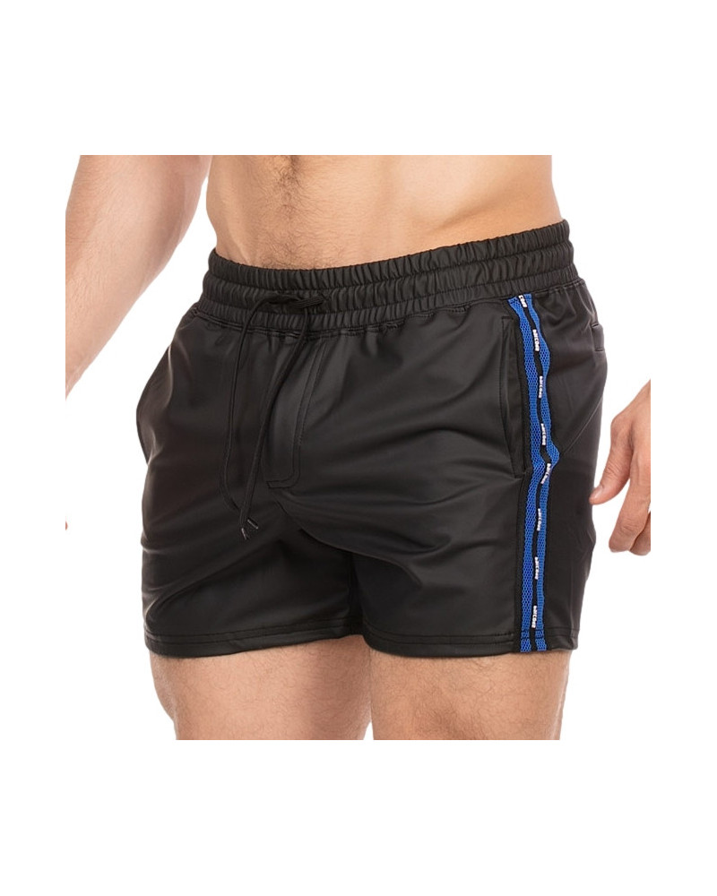 Short  Couleur principale:Noir Couleur secondaire:Bleu