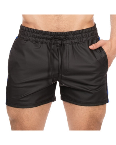 Short  Couleur principale:Noir Couleur secondaire:Bleu