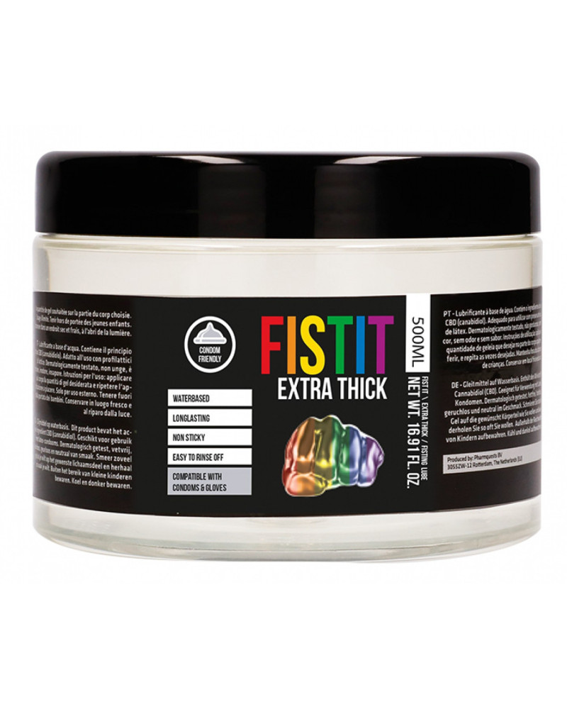 Lubrifiant Eau Fist It extra Thick Rainbow 500ml 