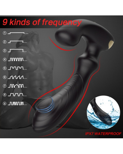 Plug de prostate Raper Up 12 x 3cm 