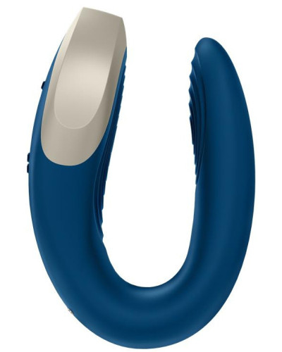 Stimulateur connecté DOUBLE LOVE LUXURY Bleu 