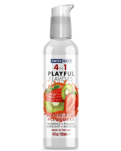 Lubrifiant comestible Playful Fraise-Kiwi 118ml 
