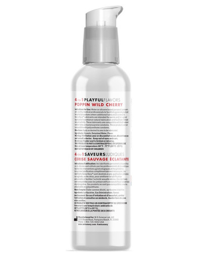 Lubrifiant comestible Playful Cerise 118ml 