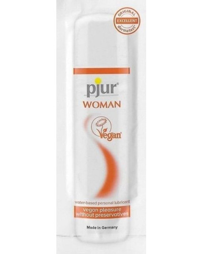 Dosette Lubrifiant Vegan Pjur Woman 2ml 