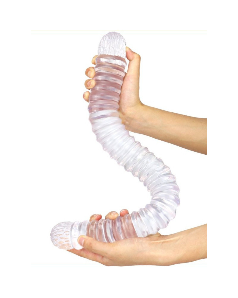 Gode Big Tortos 55cm x 5.5cm Transparent 