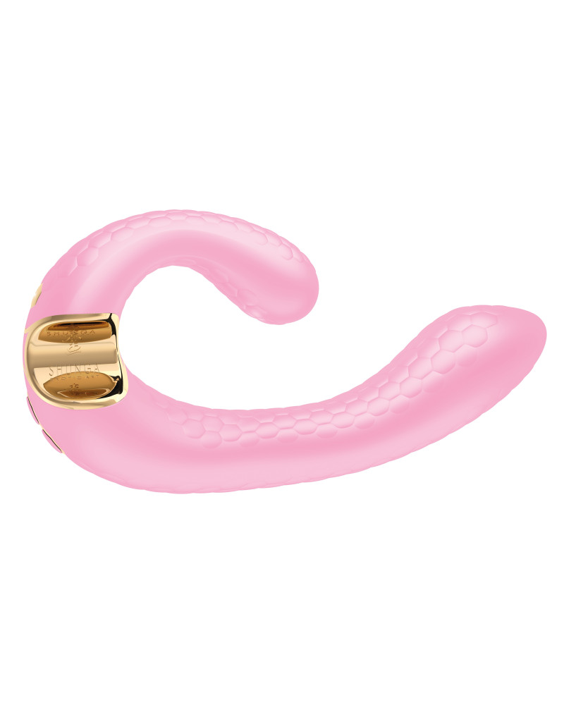 Double stimulateur intime Shunga Miyo Rose 