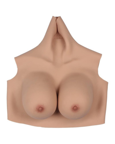 Buste Seins Coton Col haut Bonnet B 