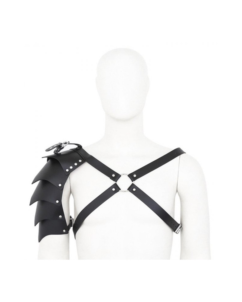 Harnais avec Épaulette Gladiator Simili noir 