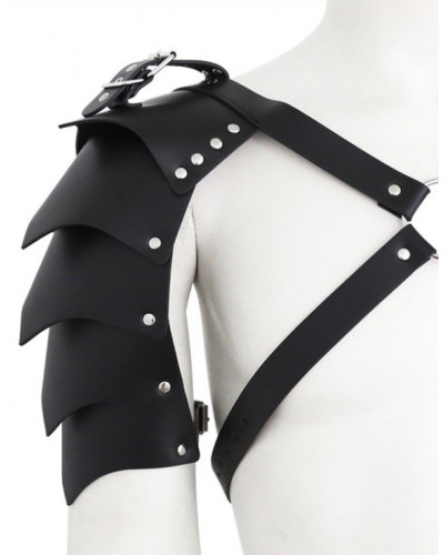 Harnais avec Épaulette Gladiator Simili noir 