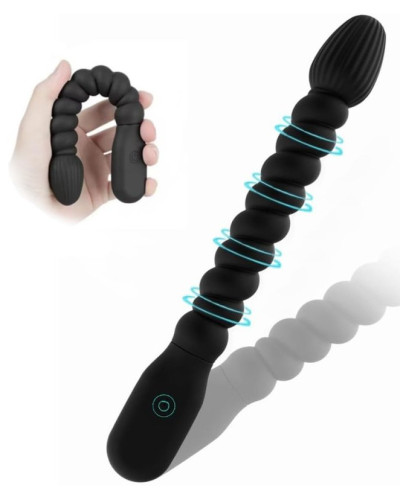 Stimulateur de prostate Flex Spiral 15 x 2.6cm 
