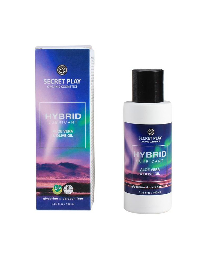 Lubrifiant Bio Hybrid Lube Aloe Vera et Huile d'Olive 100ml 
