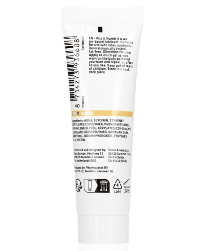 Lubrifiant relaxant Fist It Numbing 24ml 