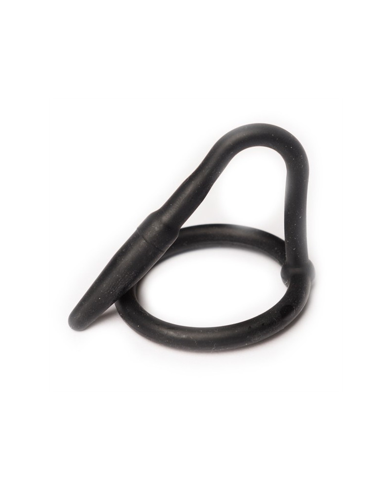 Silicone Cock Plug Penis Noir 