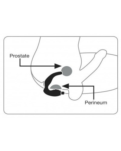 Stimulateur prostate Naughty Boy 7 Noir 