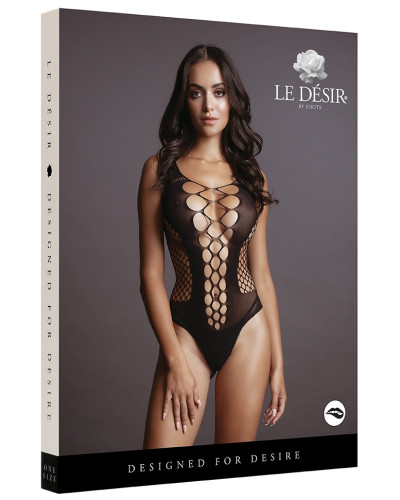 Body Fence Net Teddy Noir 