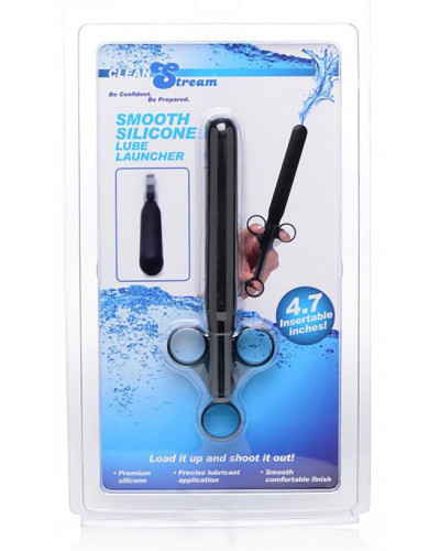 Pipette à lubrifiant Smooth Silicone 12 x 2 cm 
