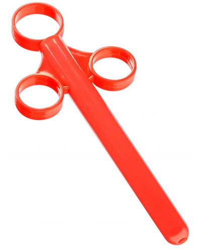Injecteur de lubrifiant Shooter 10mL Rouge - Insertion 10 x 1.5cm 