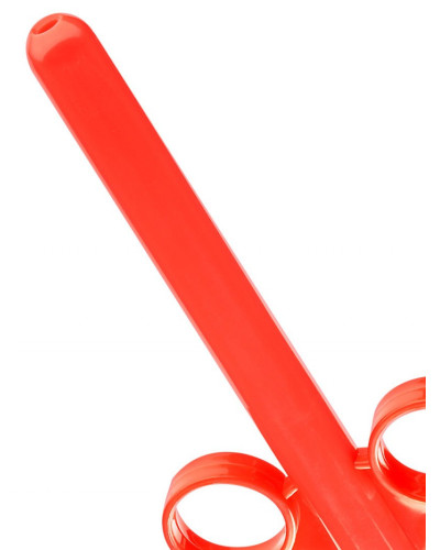 Injecteur de lubrifiant Shooter 10mL Rouge - Insertion 10 x 1.5cm 