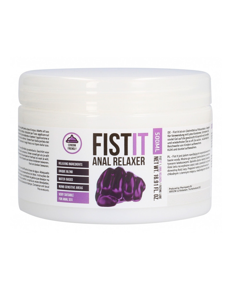 Lubrifiant Crème anale relaxante Fist It 500mL 