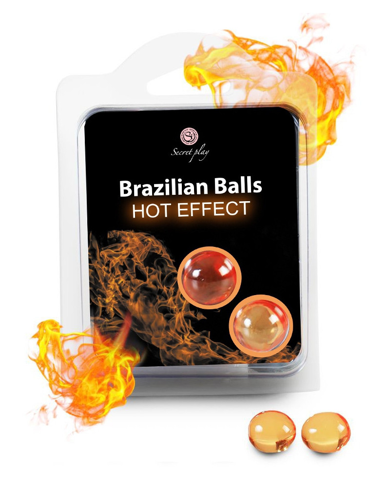 Boules de massage BRAZILIAN BALLS Effet chaud 