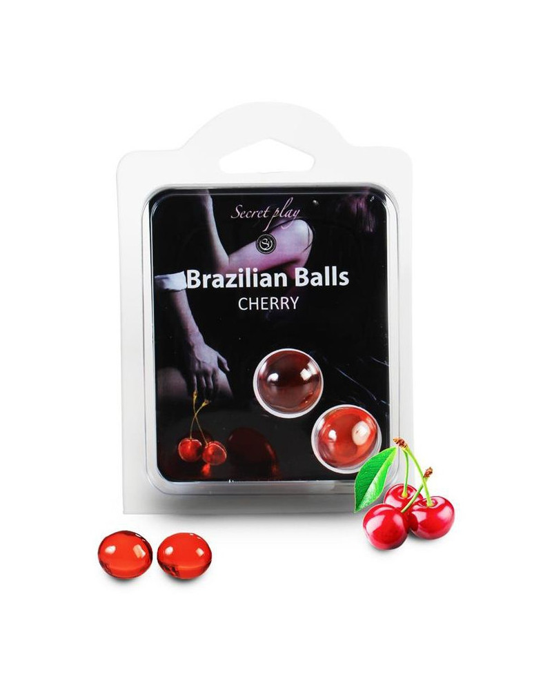 Boules de massage BRAZILIAN BALLS Cerise 