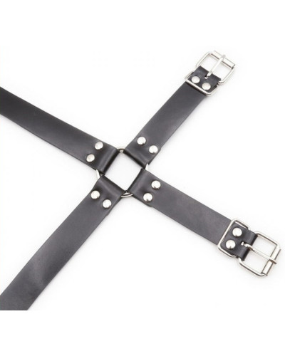 Harnais avec Épaules Armors Simili noir 