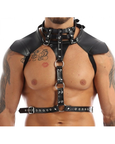 Harnais Simili HALTER Noir 